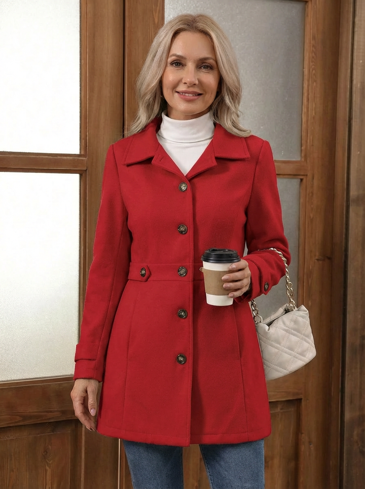 Elegant Woolen Coat – Warm, Comfortable & Timeless